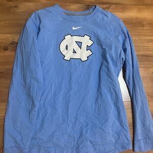 UNC Nike Long Sleeve Tee